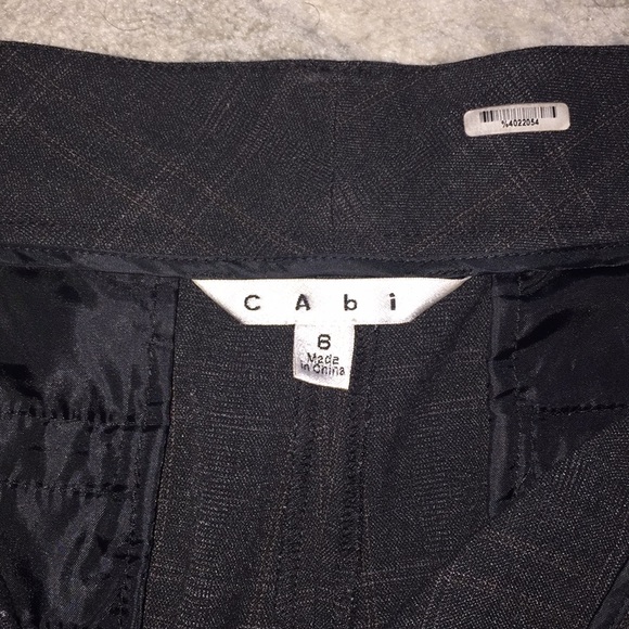 CABi Plaid Wide Leg Dress Pants - Picture 3 of 8